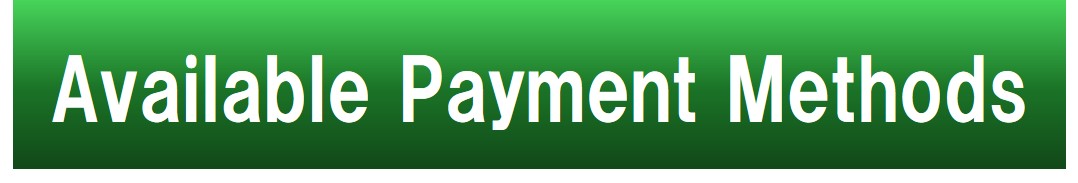 available payment methods